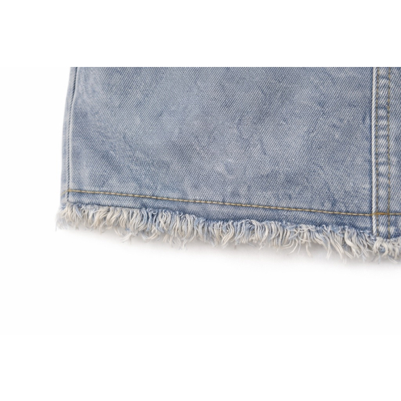 Shea Baby Western Cowgirl Denim Overall Dress 12-18M Horse Embroidery Boutique - Picture 5 of 10